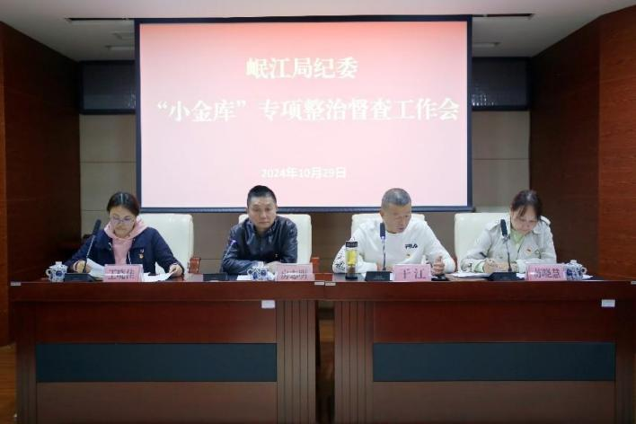 【黨建動(dòng)態(tài)】岷江局紀(jì)委深入物流公司召開(kāi)“小金庫(kù)”專(zhuān)項(xiàng)整治督查工作會(huì)