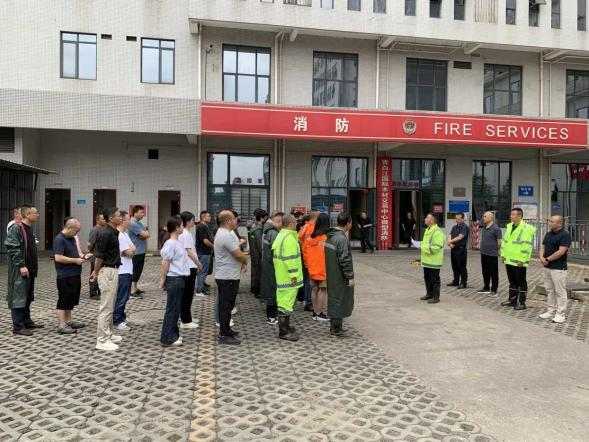 【平安園區(qū)】以練為戰(zhàn)守底線  壓實責(zé)任護企安